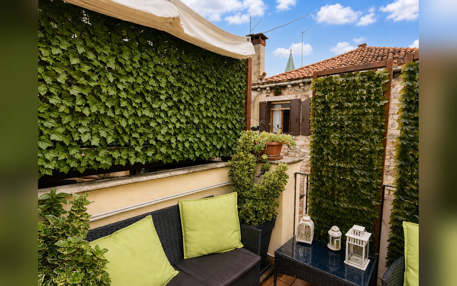 Domus dei Fabbri — terrazza sui tetti