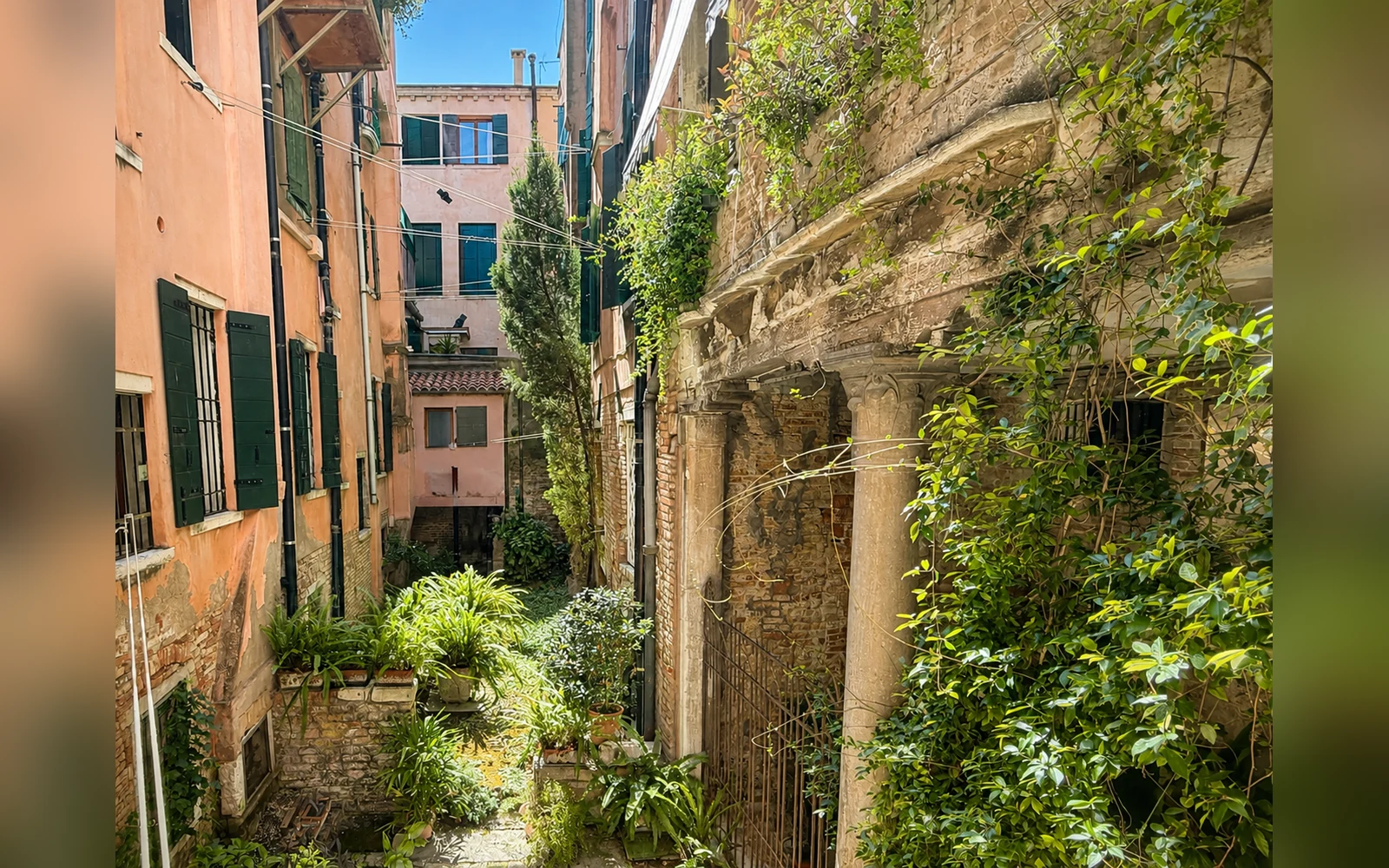Domus Remedio — vista sul giardino